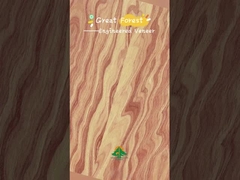 চোখের বুল ইঞ্জিনিয়ারিং কাঠের ফিনিয়ার 0.15-0.55 মিমি বেধ