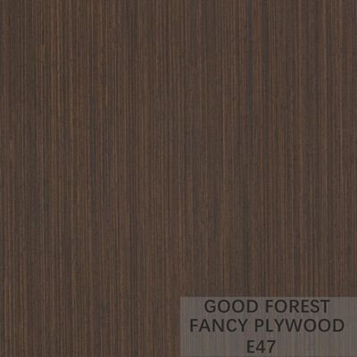 OEM ব্যহ্যাবরণ প্লাই বোর্ড অভিনব মেঝে Wenge পাতলা পাতলা কাঠ কাস্টমাইজড