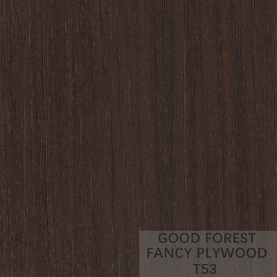 OEM ব্যহ্যাবরণ প্লাই বোর্ড অভিনব মেঝে Wenge পাতলা পাতলা কাঠ কাস্টমাইজড