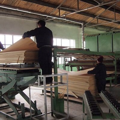ধূমপান Sapele Pommele ইঞ্জিনিয়ারড ওক ভিনিয়ার বেধ 0.18-0.6mm জন্য ওয়াল প্যানেল