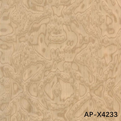 Ash Sapele Pommele ইঞ্জিনিয়ারড কাঠের ভিনিয়ার স্ট্যান্ডার্ড আকার 2500 * 640mm X4233 দরজা এবং ক্যাবিনেটের মুখের জন্য