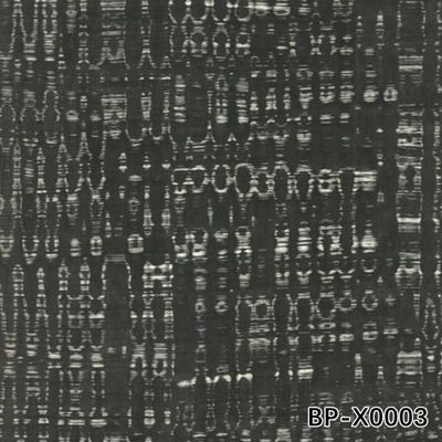 কৃত্রিম কাঠের ব্যহ্যাবরণ কালো মুক্তা গাঢ় রঙ BP-X0003 অভ্যন্তরীণ দরজার স্কিন 0.15-0.55 মিমি এর জন্য