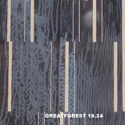 শিল্পীসুলভ পারкет কাঠের ভেনিয়ার প্রতিসাম্য কোলাজ জ্যামিতিক নকশা রঙে সমৃদ্ধ কাঠের চিত্রকর্ম ০.৫৫মিমি