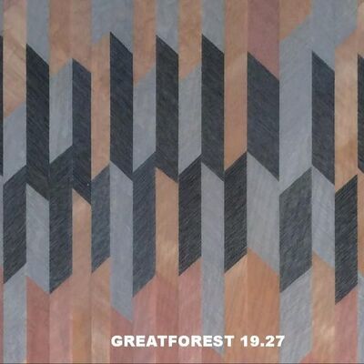 শিল্পীসুলভ পারкет কাঠের ভেনিয়ার প্রতিসাম্য কোলাজ জ্যামিতিক নকশা রঙে সমৃদ্ধ কাঠের চিত্রকর্ম ০.৫৫মিমি