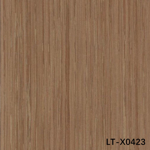 উচ্চ-শেষ ইঞ্জিনিয়ারিং কাঠের ভিনিয়ার লতি LT-X0423 ইনডোর সজ্জা জন্য ফ্যান্সি প্যানেল জন্য সোজা বাদামী 0.15-0.55mm