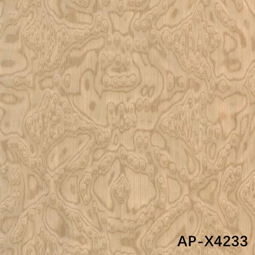 Ash Sapele Pommele ইঞ্জিনিয়ারড কাঠের ভিনিয়ার স্ট্যান্ডার্ড আকার 2500 * 640mm X4233 দরজা এবং ক্যাবিনেটের মুখের জন্য