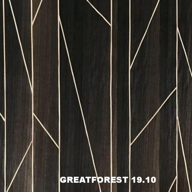 আর্টিস্টিক পারquet কাঠ ভেনিয়ার জ্যামিতিক নান্দনিক অনুভূতি জনপ্রিয় জ্যামিতিক চিত্র 0.50 মিমি পুরুত্ব কাঠের দরজার জন্য